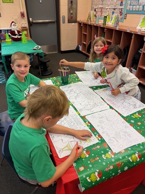 1st Grade Grinch-mas Party