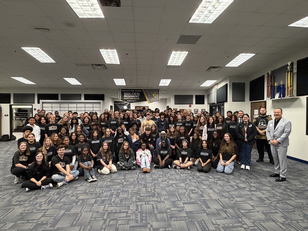 Mr. Broskie visiting band