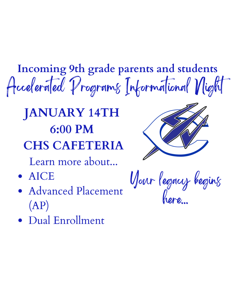 Accelerated Programs Info Night