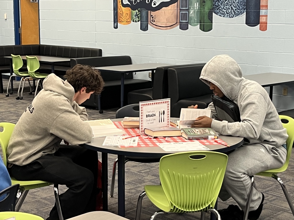 Our Media Specialist, Ms. Pittman, recently hosted an engaging Book Tasting experience for Mr. Werner’s 11th grade English students, transforming reading into an interactive and inviting event. Students rotated through thoughtfully curated tables, sampling a variety of genres and titles while reflecting on their interests and discovering new authors—much like choosing from a tasting menu. This creative approach encouraged student choice, curiosity, and meaningful conversations about reading, reinforcing a love of literacy in a fun and memorable way. Thank you to Ms. Pittman and Mr. Werner for partnering to create such a powerful and engaging learning experience for our students!