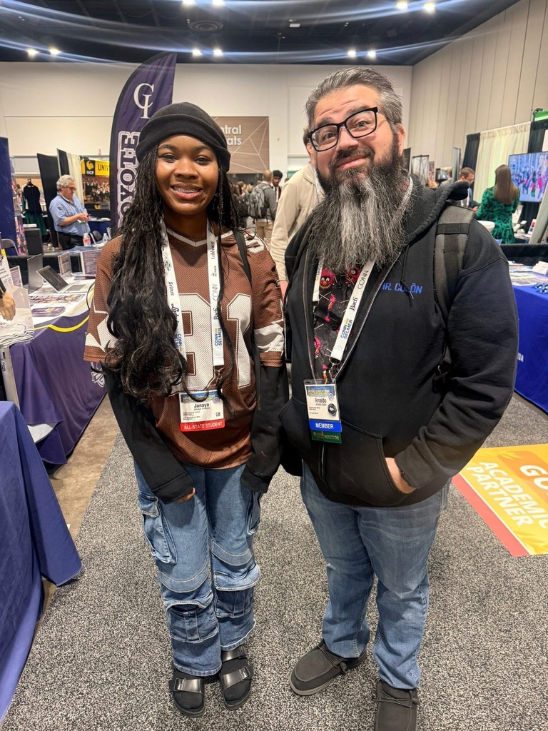 This past weekend, Ridgeview High School was proudly represented at the FMEA Professional Learning Conference, one of the largest music education events in the nation.  Congratulations to Lillian Michel, selected for the All-State Chorus, and Janaya Francis, selected for the All-State Band—an incredible achievement earned through a highly rigorous audition process recognizing Florida’s top student musicians.  We are so proud of Lillian and Janaya, and extend a huge thank you to their directors, Ms. Bice and Mr. Colón, for their exceptional instruction, dedication, and support. Panther Pride was on full display! 🐾🎶