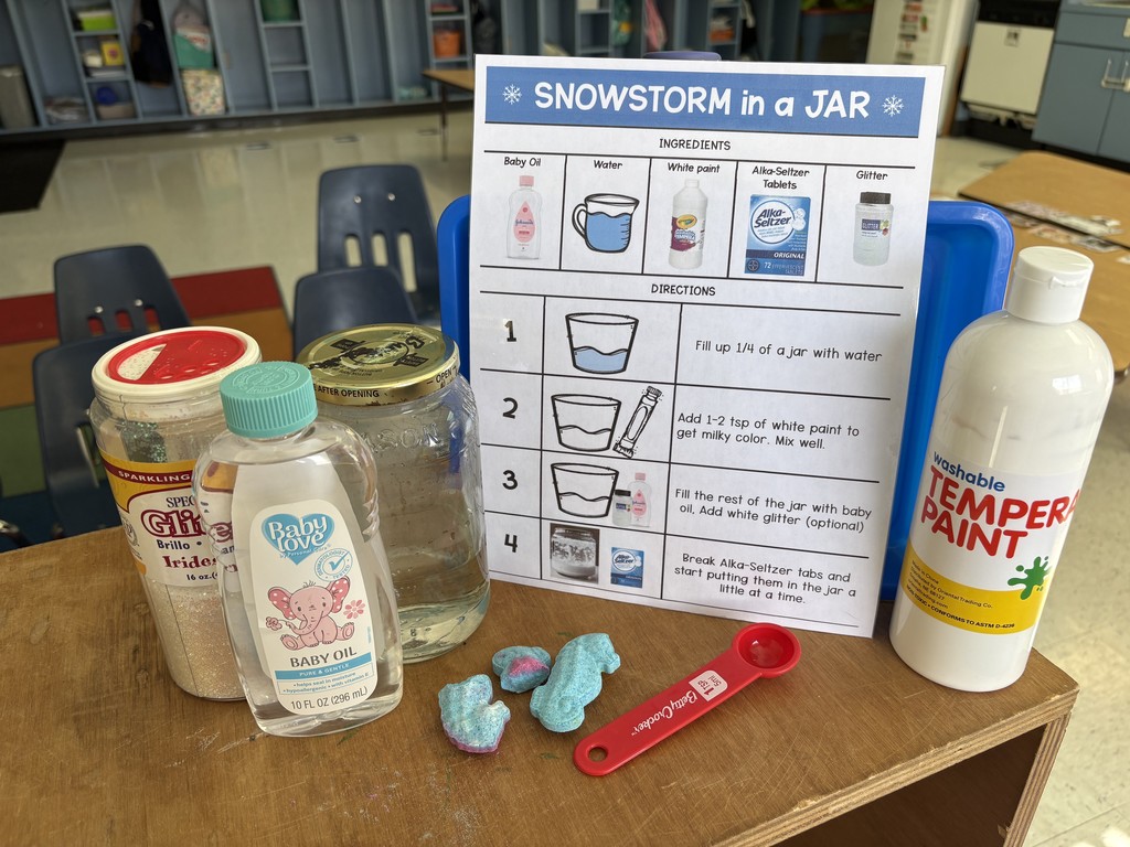 Snow Fun in Mrs. Sela's Classroom