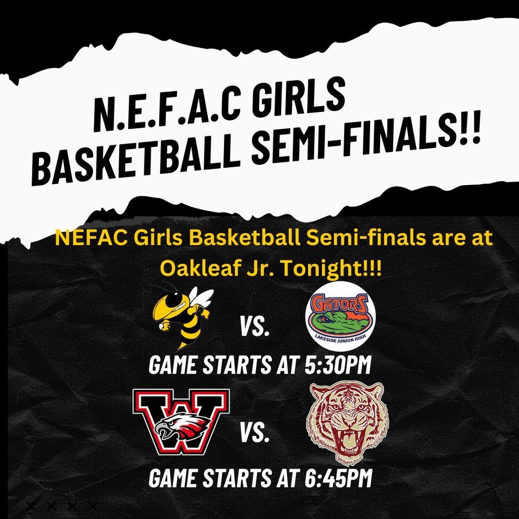 Oakleaf Jr. Athletics Girls Basketball 