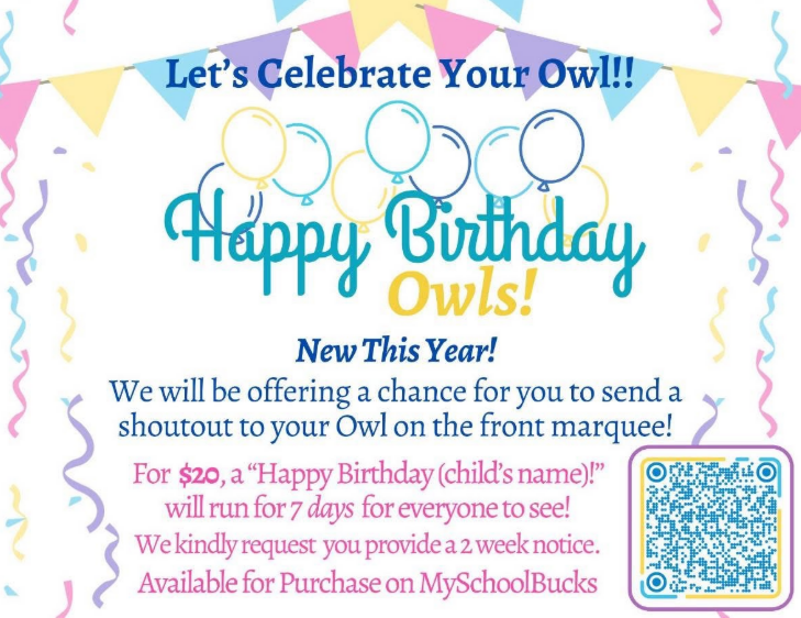 Happy Birthday message