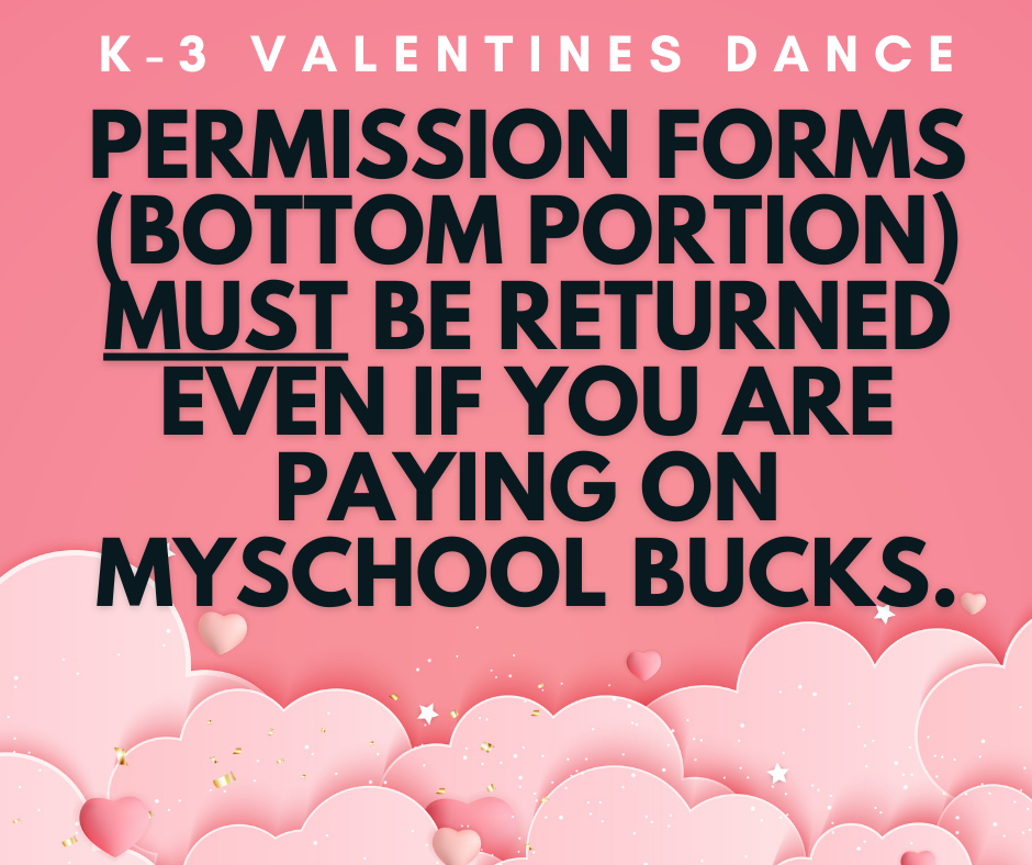 Turn in Permission Slips for MySchool Bucks (1)