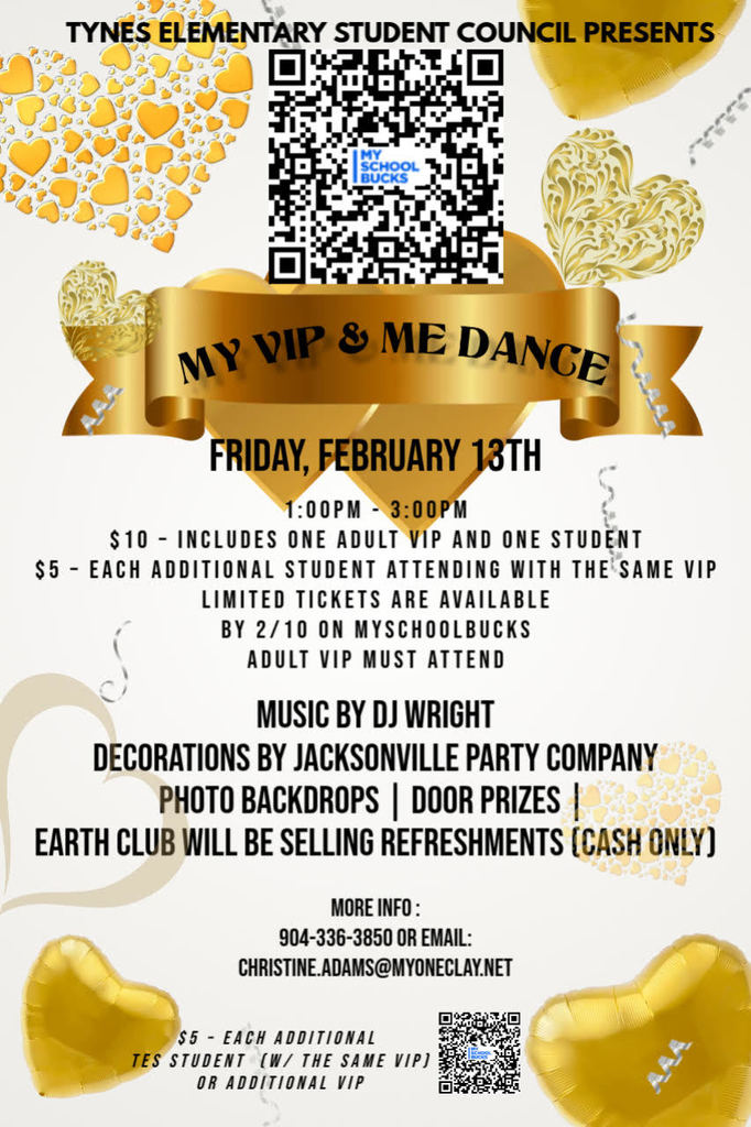 VIP and Me Dance Flyer