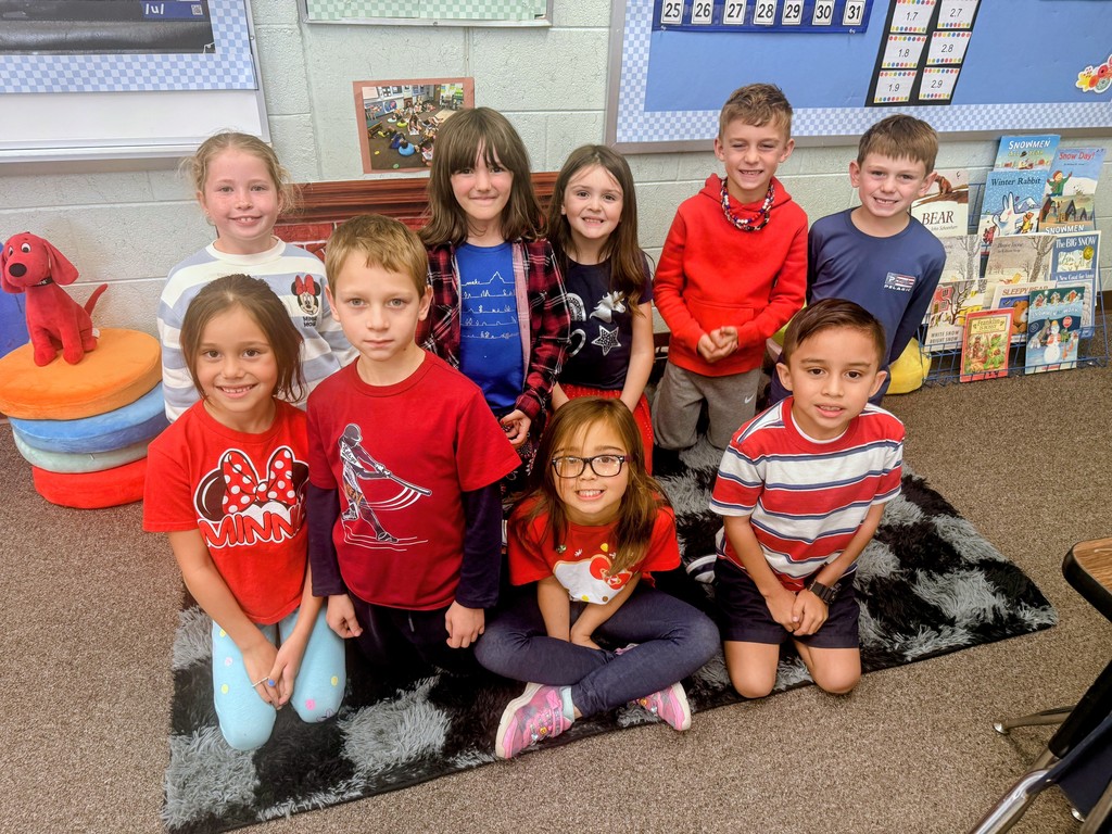 Day 1 of Literacy Spirit Week