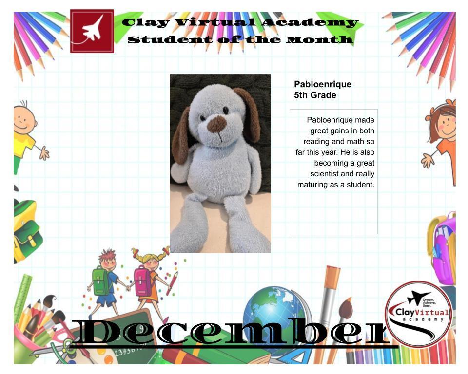 Student of the month