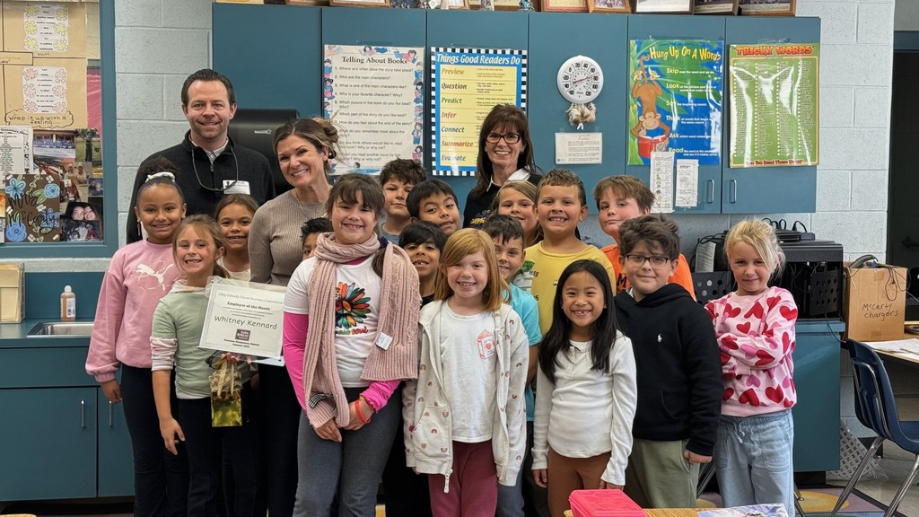 Farm Bureau Employee of the Month - Mrs. Kennard 