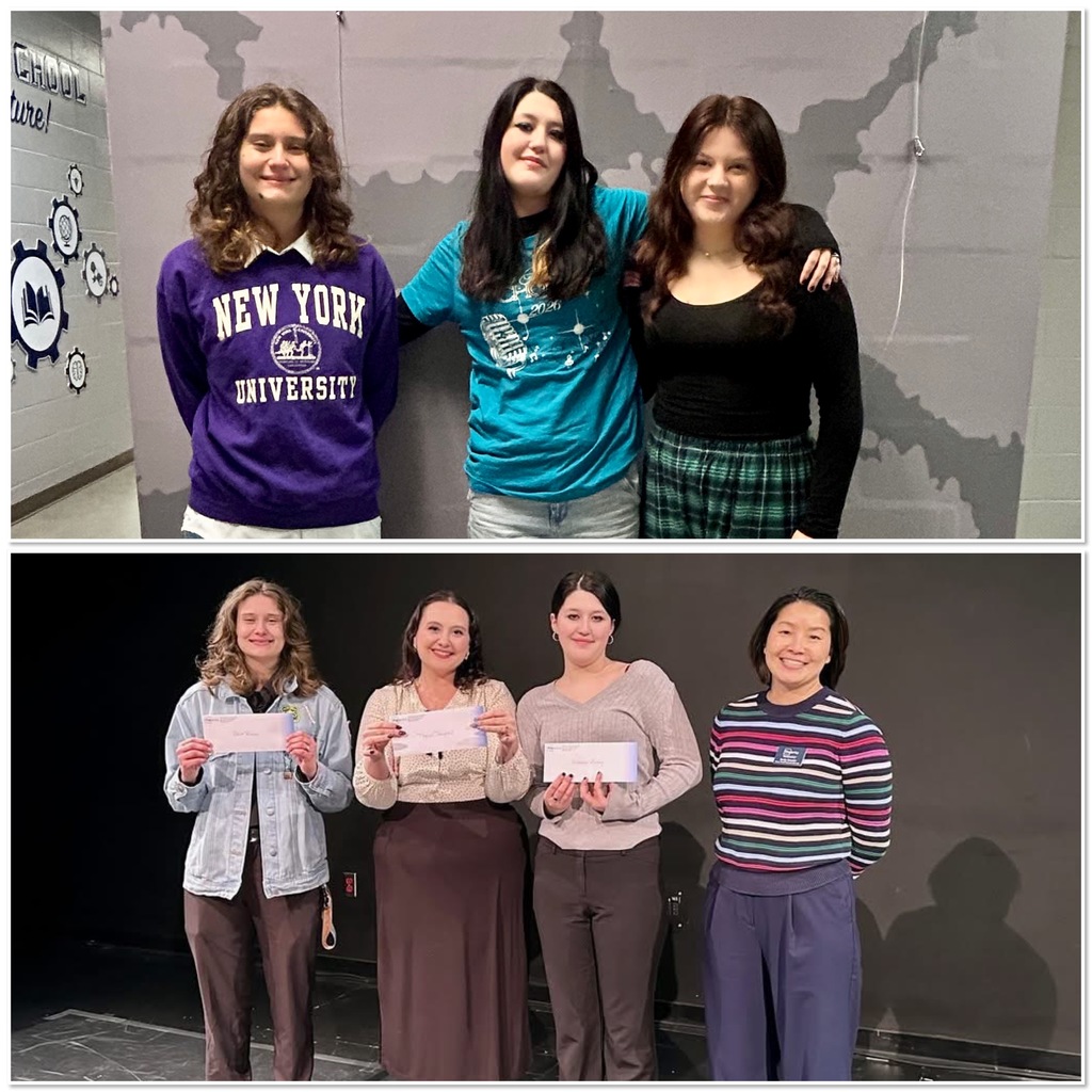 🎭 Ridgeview Pride on the All-County Stage! 🎭  At last night’s All-County Theatre performance, three of our Ridgeview students were awarded Fine Arts scholarships to St. Johns River State College—an incredible honor and testament to their talent and dedication.  ⭐ Taylor Thompson – Acting ⭐ Chloe Burrell – Technical Theatre ⭐ Madison McLevy – Stage Management  What makes this achievement even more remarkable? Only three scholarships were awarded—and every single one went to a Ridgeview student.  We are beyond proud of Taylor, Chloe, and Madison and cannot wait to see where their passion for theatre takes them next!