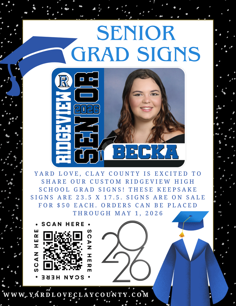 Senior Sign flyer