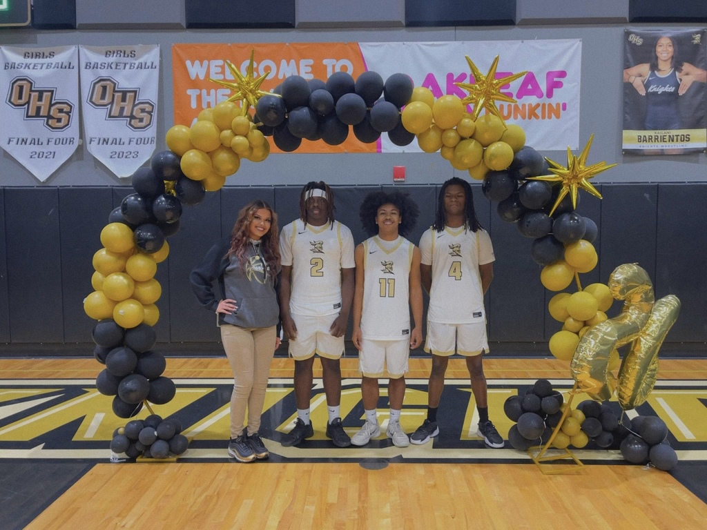 Boys Basketball Senior night