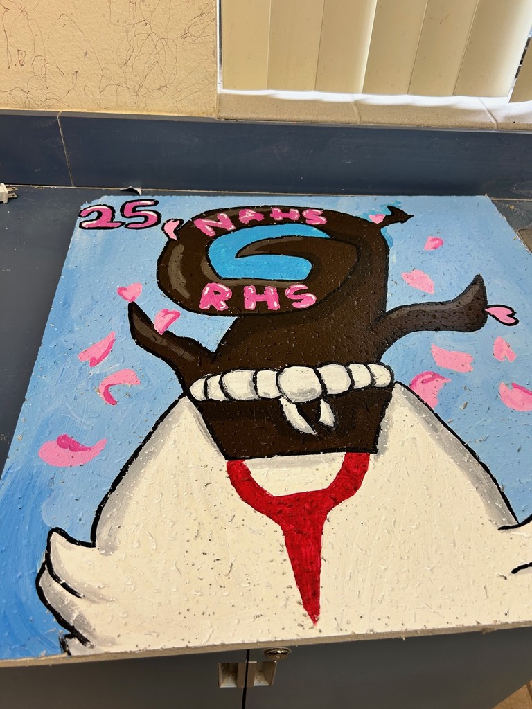 Our National Art Honor Society students proudly continued a long-standing Ridgeview tradition by painting ceiling tiles for Mr. Nesi’s art classroom. The students poured creativity, thought, and pride into each design, creating pieces that reflect both their artistic talent and their connection to the program. We can’t wait to see these tiles installed on the ceiling, where they will inspire future artists and leave a lasting mark on the space.
