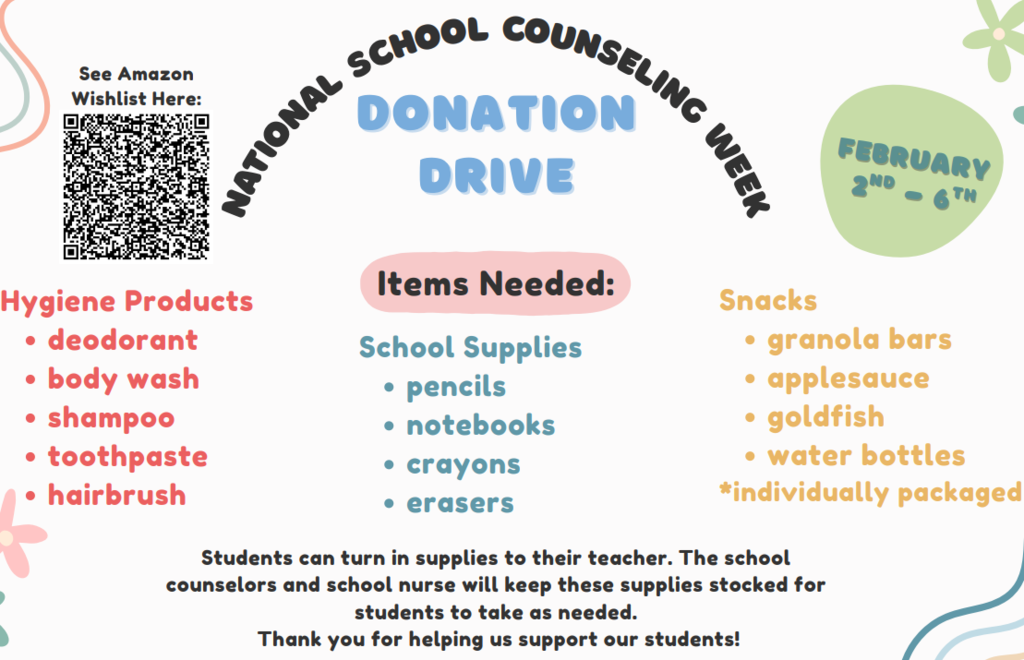 donation drive flyer