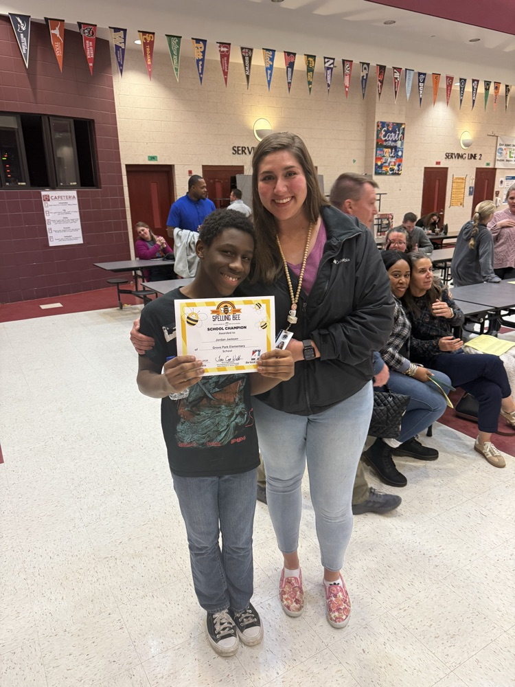 Spelling Bee champion 