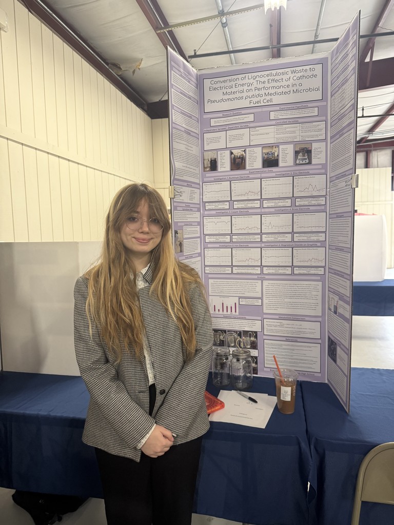 We are incredibly proud of our Ridgeview High School students who competed in the District Science Fair on Tuesday! A total of 43 RHS students, representing 37 unique projects, showcased their curiosity, creativity, and scientific thinking at the regional level. We were excited to see representation from all grade levels and a wide variety of classes, highlighting the depth of learning and innovation happening across our campus. Congratulations to all of our student scientists for their hard work and dedication, and we can’t wait to celebrate your accomplishments at the Science Fair Awards hosted at RHS on Tuesday night.