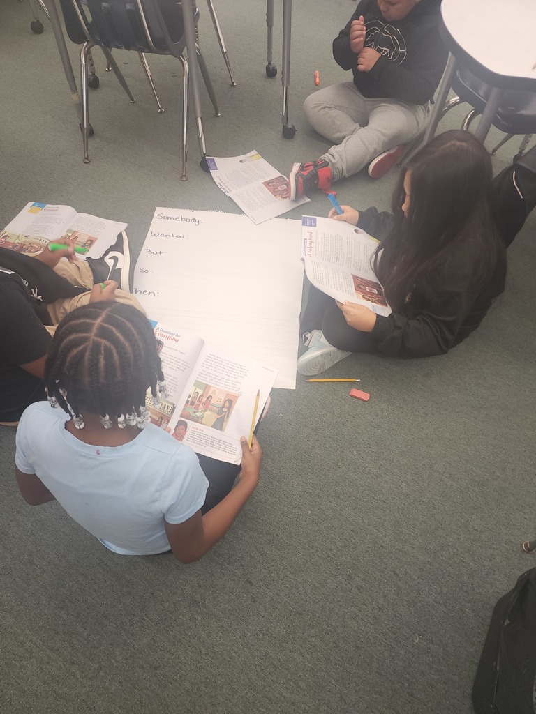 Students working together