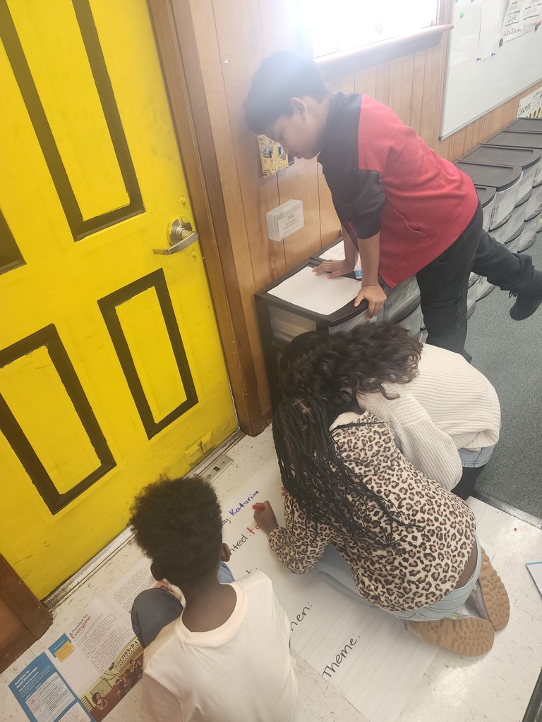 Students working together