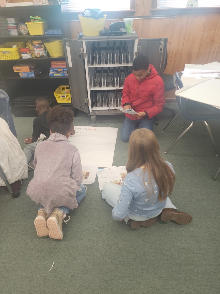 Students working together