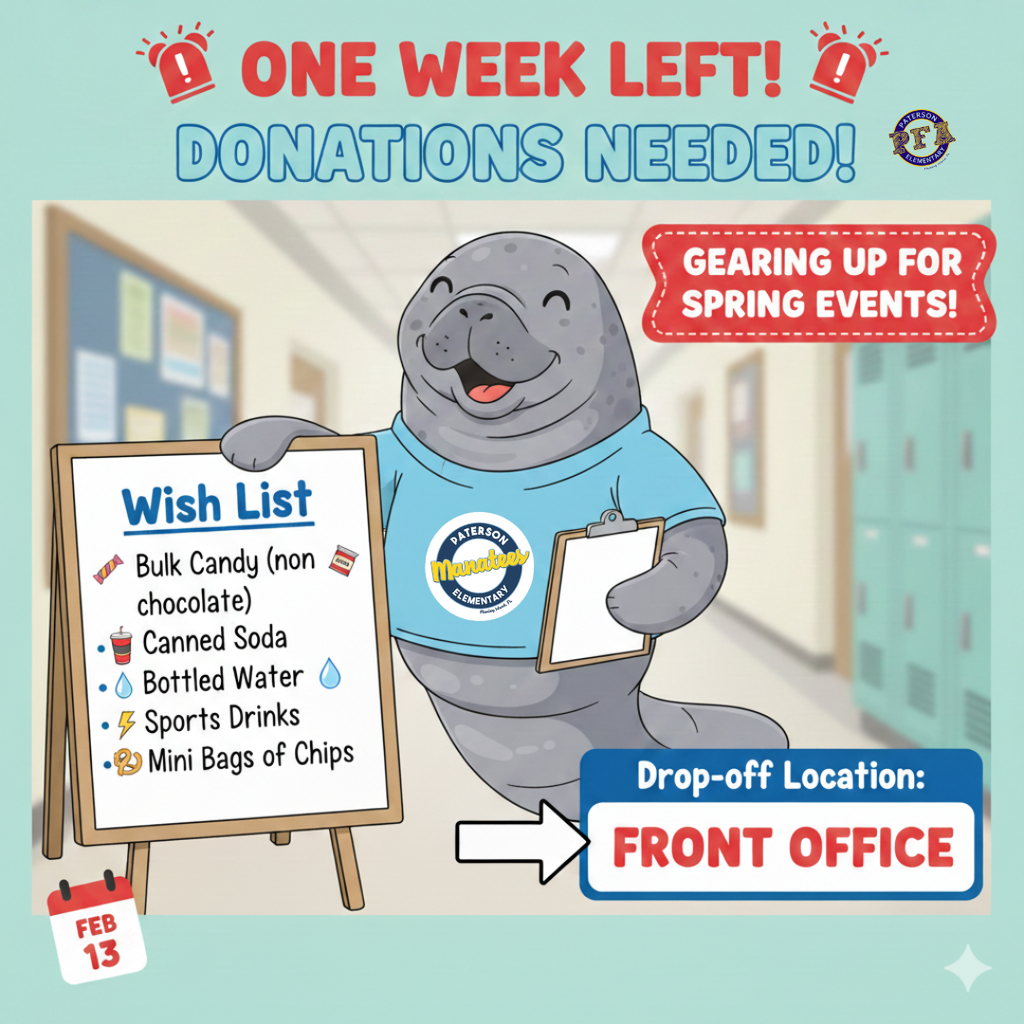 PFA Donations Needed