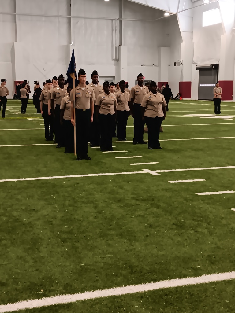 Our cadets spent the day at the Area 10 Drill Team Championships in Georgia last Saturday, and we could not be more proud. 🇺🇸 Our Armed Basics Drill Team placed 5th out of 12 schools, showcasing their hard work, focus, and commitment throughout the competition. Here are a few highlights from the day—the first four photos feature our Armed Basics Team. Way to go,