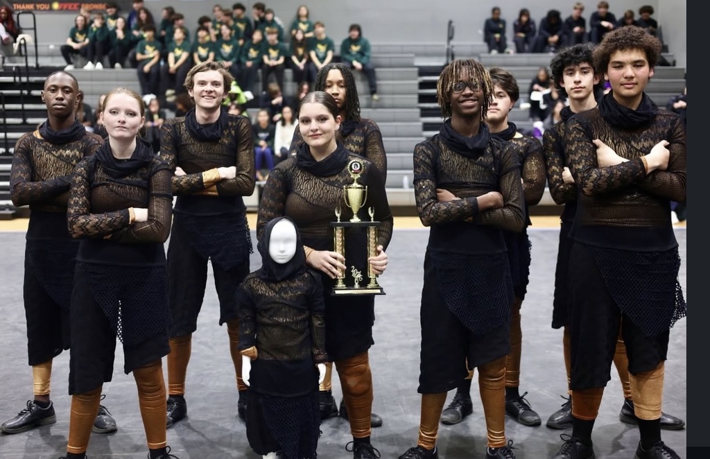 Winterguard and Indoor Percussion for their successful performances this weekend at FFCC Oakleaf! Our Winterguard placed First in Class AA and Indoor Percussion placed First in Class Open!