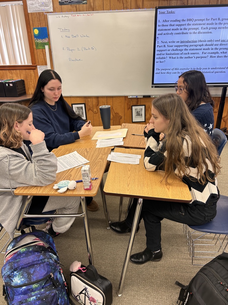 Students in Mr. Smith’s AICE History class engaged in deep learning during a rigorous DBQ lesson focused on analyzing primary source documents related to the Anschluss. Working collaboratively, students evaluated source perspective and reliability, discussed whether evidence supported or challenged the prompt, and built on one another’s thinking to refine their thesis statements. Through purposeful academic discourse, students questioned interpretations, strengthened arguments, and demonstrated their ability to defend claims with evidence—key skills for success in AICE History. This lesson highlighted strong student ownership of learning and the high level of historical reasoning our students are developing every day at Ridgeview. 💙🐾