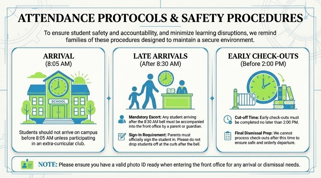 Attendance Protocols & Safety Procedures