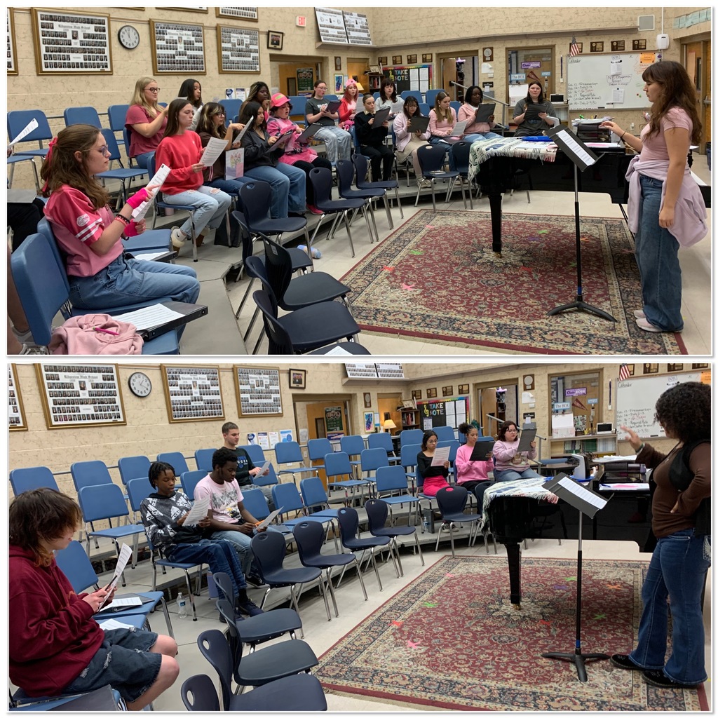 We love seeing students step into leadership roles! 🎶 Chorus President, Alicia Quezada, and Vice President, Lillian Michel, led their class in choral sight-reading as they prepare for Music Performance Assessments, modeling confidence, collaboration, and a strong commitment to musical excellence.