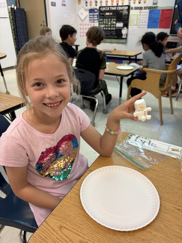 Winter Olympics and Edible Snowmen