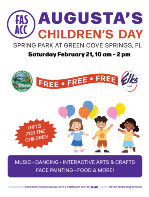 augusta savage festival flyer