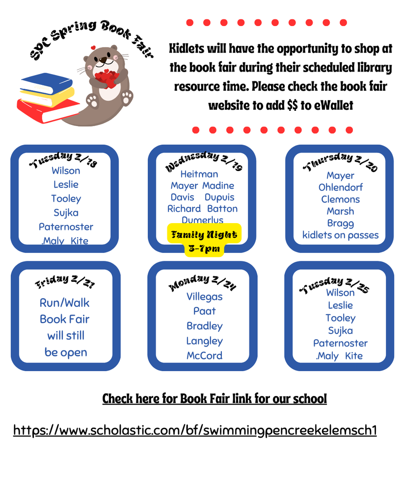 SPC Spring Book Fair