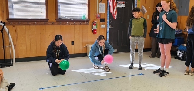 6th Grade Balloon Racing 