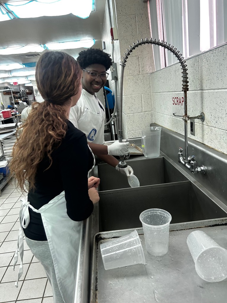 Ms. LaPierre’s culinary students put a nutritious twist on a classic favorite by baking brownies using healthy ingredient substitutions, including applesauce in place of traditional fats. As they measured, mixed, and baked, students learned how smart swaps can maintain flavor and texture while improving nutritional value—building both kitchen skills and an understanding of balanced cooking. A delicious way to show that healthy choices can still taste great!