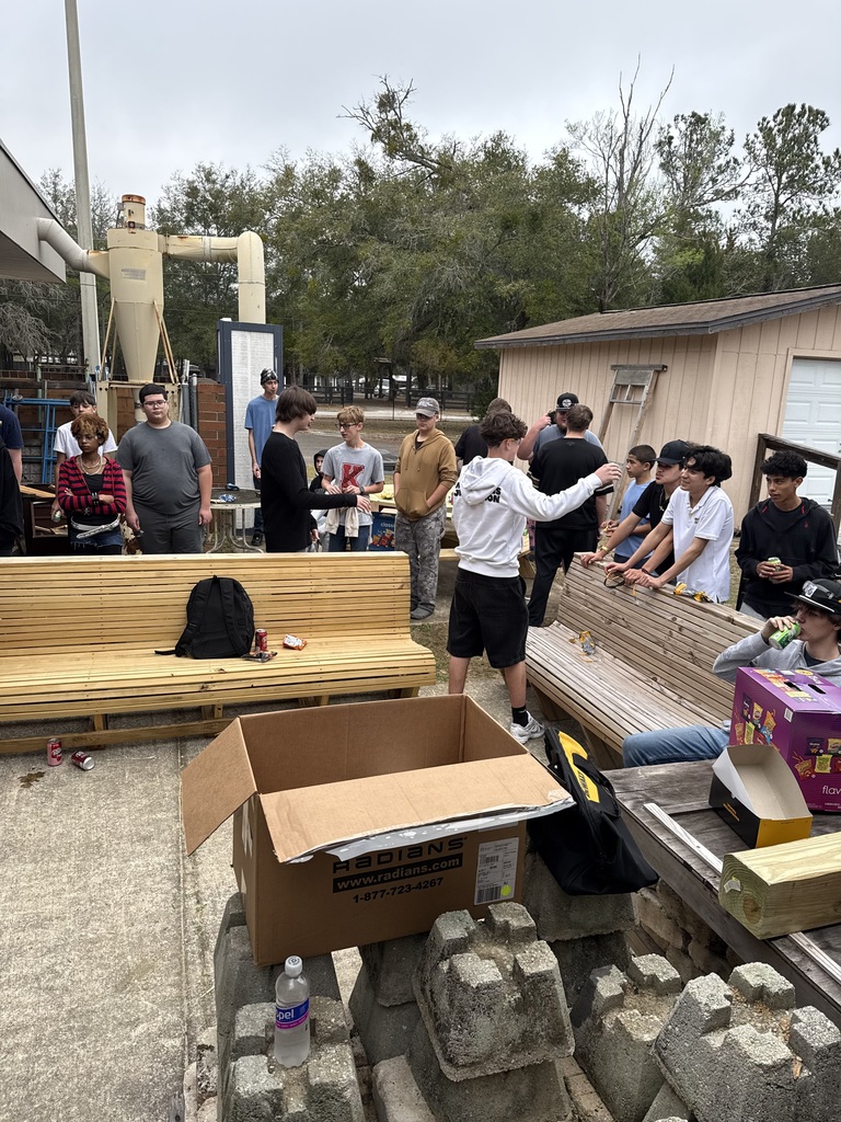 We were excited to host the North East Florida Builders Association on campus as they led a Nail Driving Competition for our students! Participants put their skills, focus, and precision to the test in a fun, high-energy challenge that highlighted the importance of craftsmanship, safety, and real-world construction techniques. Experiences like this connect classroom learning to industry expectations and give our Panthers valuable exposure to career pathways in the skilled trades. We are grateful for this partnership and the opportunity it provided our students!
