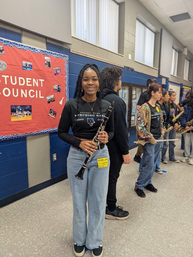 Our Panther Band students had the opportunity to perform at Tynes Elementary School, sharing several musical selections and giving younger students a hands-on look at a variety of band instruments. Their enthusiasm, professionalism, and Panther Pride were on full display as they represented our program and inspired future musicians. We are incredibly proud of them! 🎶💙🐾