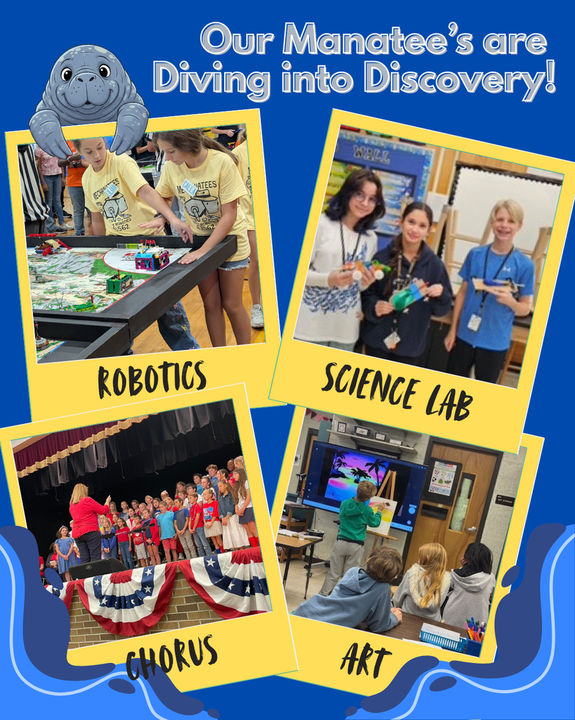 Our Manatee's are Diving into Discovery