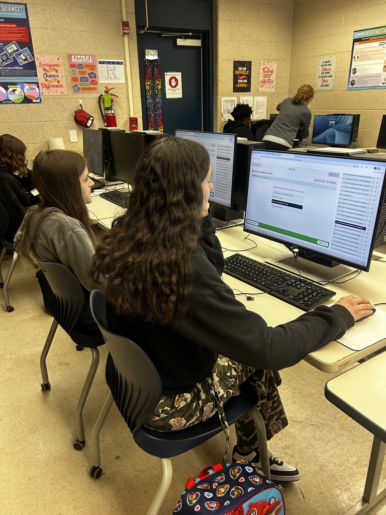 Digital Information Technology students worked on preparing for their upcoming industry certification exam, strengthening the skills required for success in this career pathway. This pathway focuses on the design, development, implementation, support, and management of computer-based information systems, including software applications and computer hardware. Through hands-on practice and targeted review, students continued building the technical knowledge and confidence needed for future college and career opportunities.