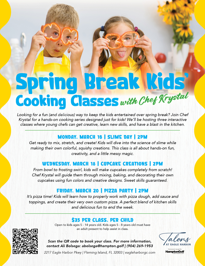 Talons at Eagle Harbor Cooking Classes