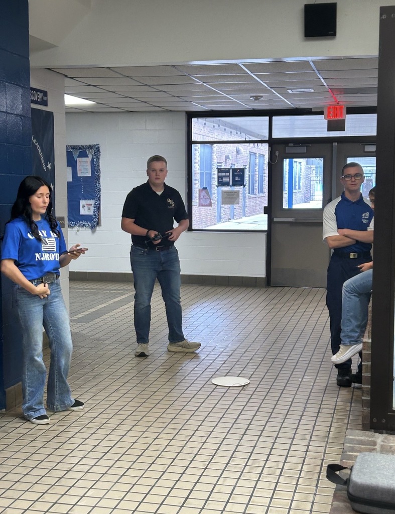 Congratulations to NJROTC's DRONE team for their 2nd place finish at the Area 10 championship. With their finish, they've qualified for the national drone championship in Atlanta. 