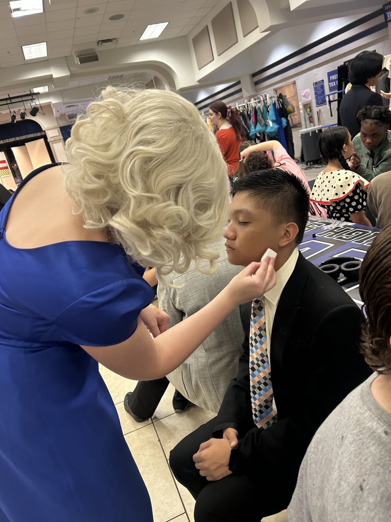 We are just two nights away from opening night of Guys and Dolls — and the excitement is building! 🎭✨  With over 100 students involved in this incredible production, this is one show you do not want to miss. From performers to stage crew, set design to lighting, our Panthers have been working tirelessly to bring this classic to life.  On Friday, we caught the cast and crew in action as they prepared costumes and perfected makeup for dress rehearsal. The energy, teamwork, and attention to detail were amazing to see — and it’s clear this show is going to be something special.  Grab your tickets and come support our talented students!