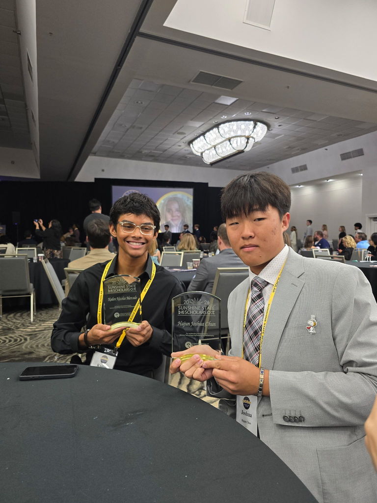 Congratulations to Ridgeview High School juniors Joshua Chun and Kaden Mercado!