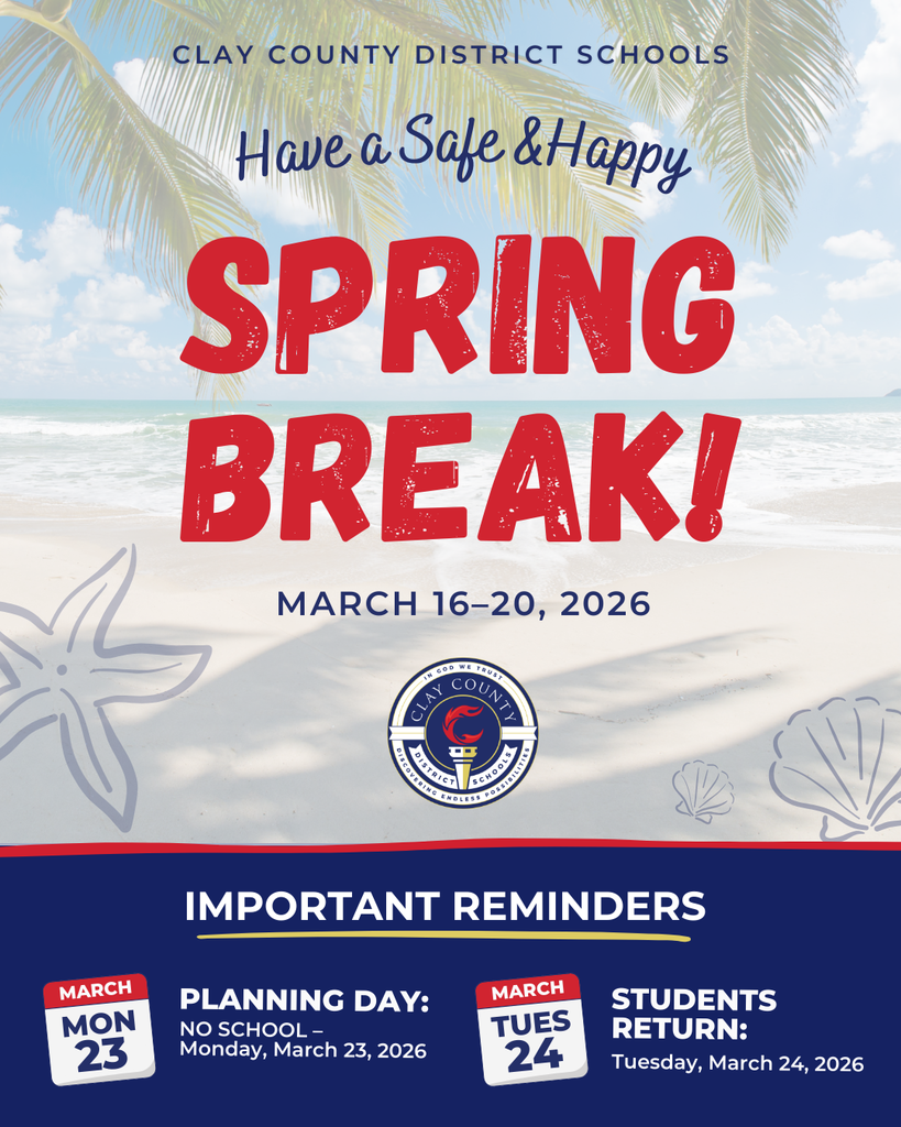 Happy Spring Break Flyer