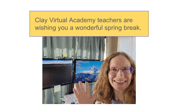 Welcome to Spring Break