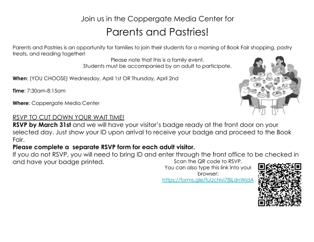 parents and pastries announcement