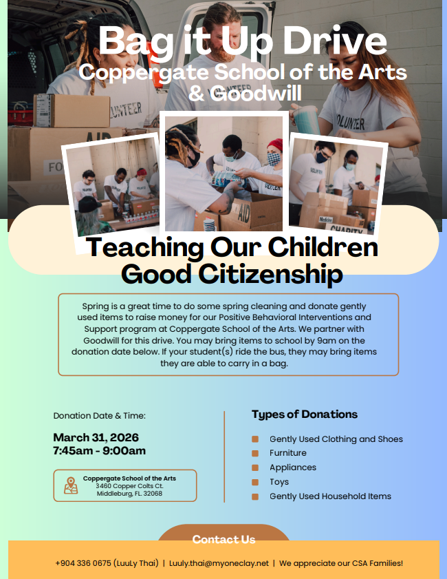 bag it up drive announcement