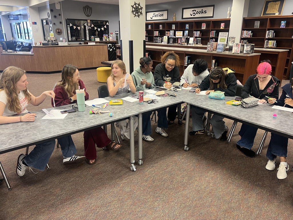 Knights giving back in the best way! Today, our Rising Above club teamed up with our Senior Women to spread a little springtime joy. Together, they created cheerful, spring-themed cards and filled Easter eggs for an upcoming egg hunt at a local assisted living facility. We are proud of these students for making a difference and brightening someone’s day.