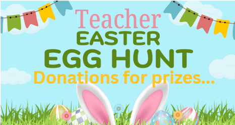 teacher egg hunt