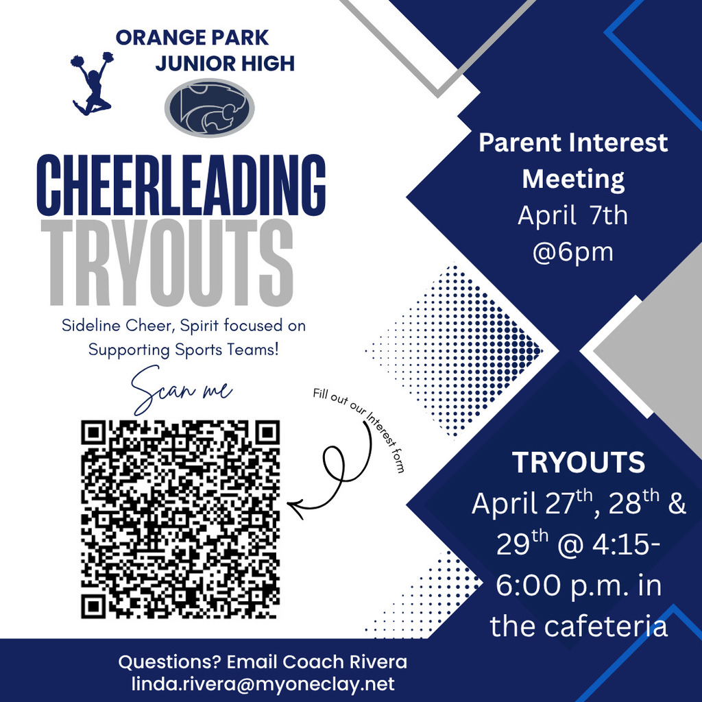 OPJ Cheerleading Info