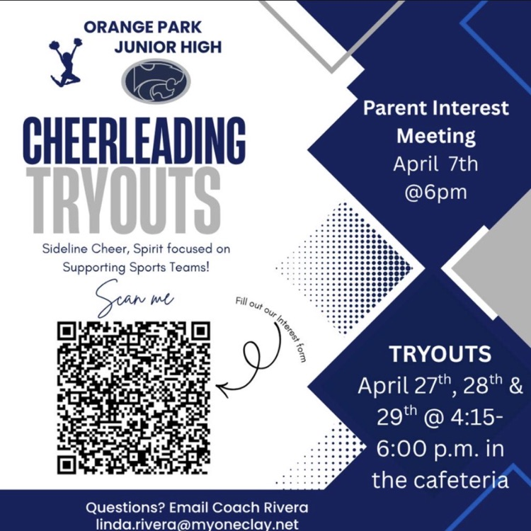 Cheer Tryout Flyer